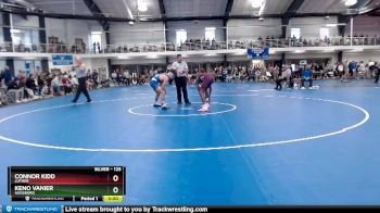 125 lbs Quarterfinal - Connor Kidd, Luther vs Keno Vanier, Augsburg