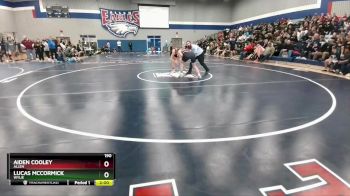 190 lbs Quarterfinal - Aiden Cooley, Allen vs Lucas Mccormick, Wylie