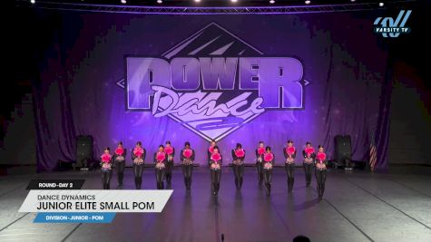 Dance Dynamics - Junior Elite Small Pom [2025 Junior - Pom Day 2] 2025 Power Dance Grand Nationals