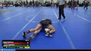 92 lbs Round 2 (8 Team) - Derek Bush, VA Elite vs Cole Hagerty, Revival Y