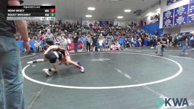 84 lbs Rr Rnd 1 - Noah Nicely, Morris Wrestling Association vs Rocky Witcosky, Team Nomad