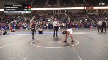 100 lbs Champ. Round 1 - Reese Edwards, Maize vs Alana Behnk, Power House Youth Wrestling Club