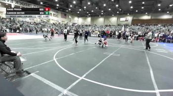 109 lbs Round Of 16 - Gage Fraga, NorCal Nomads vs Carson Beyer, Nevada Elite