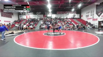 215 lbs 2nd Place Match - David Barboza, Wendell vs Carson Peter, Valley