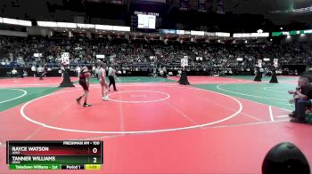 100 lbs Semifinal - Rayce Watson, JOA2 vs Tanner Williams, GEN2