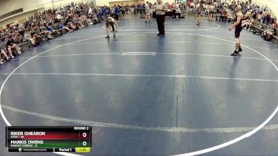 132 lbs Round 2 (6 Team) - Riker Ohearon, Utah vs Markis Owens, Kansas Cobras