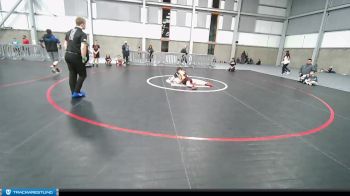 67 lbs 2nd Place Match - Declan Rickel, Team Aggression Wrestling Club vs Cato Rickel, Team Aggression Wrestling Club