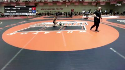 180 A Cons. Round 3 - Jael Miller, North Central (IL) vs Isabella Phillips, Gannon