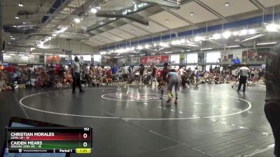 152 lbs Cons. Semis (16 Team) - Caiden Mears, Ground Zero WC vs Christian Morales, Level Up