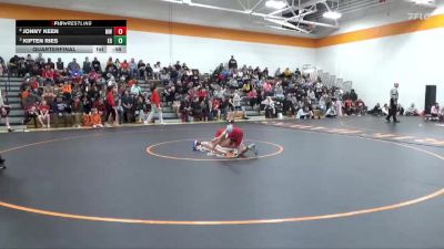 85 lbs Quarterfinal - Kipten Ries, East Buchanan vs Jonny Keen, Marion Wolves