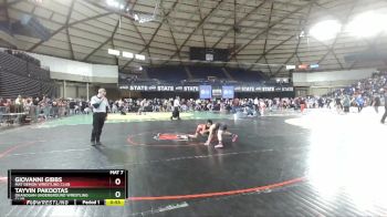 71 lbs 5th Place Match - Giovanni Gibbs, Mat Demon Wrestling Club vs Tayvin Pakootas, Okanogan Underground Wrestling Club