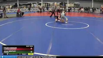 126 lbs Champ. Round 1 - Noah Bentley, Hanover vs Tyler Koerner, Sherando High School