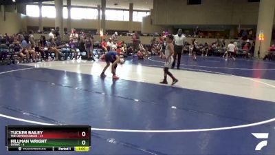 80 lbs Round 2 (8 Team) - Tucker Bailey, The Untouchables vs Hillman Wright, SVRWC