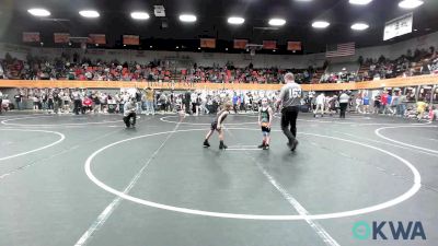 46 lbs Rr Rnd 3 - Dawson Sherrin, Bridge Creek Youth Wrestling vs Raygen Bryant, Prime Wrestling