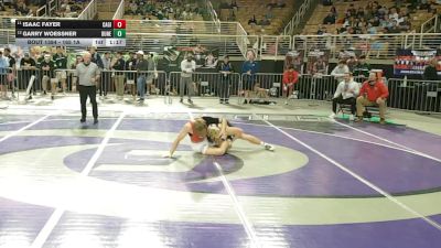 165 1A Cons. Semi - Garry Woessner, Dunedin vs Isaac Fayer, Cardinal Gibbons