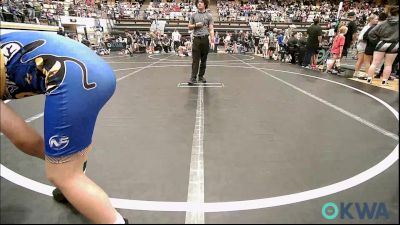 73 lbs Quarterfinal - Kylin Sanders, Standfast vs Collin Williams, Choctaw Ironman