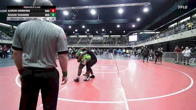 Consi Of 8 #2 - Aaron Simmons, Randallstown vs Shaun Tangree, Middle Township