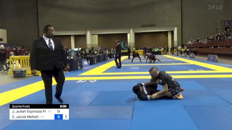 Jose Julian Espinosa Flores vs Cameron Jacob Mellott 2024 Pan IBJJF Jiu-Jitsu No-Gi Championship