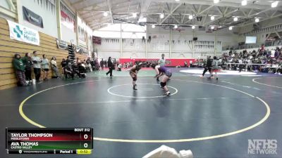 130 (132) Cons. Round 1 - Taylor Thompson, Middletown vs Ava Thomas, Castro Valley