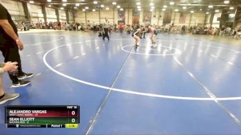 105 lbs Rd# 1 9:00am Friday - ALEJANDRO VARGAS, West Coast Riders vs Sean Elliott, Nauman Red