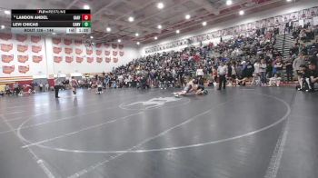 144 lbs Champ. Round 1 - Landon Andel, Garrettsville Garfield vs Levi Chicas, Canyon View