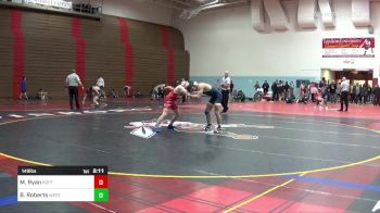 149 lbs Round Of 32 - Matt Ryan, Buffalo - Unatt vs Brayden Roberts, West Virginia - Unatt