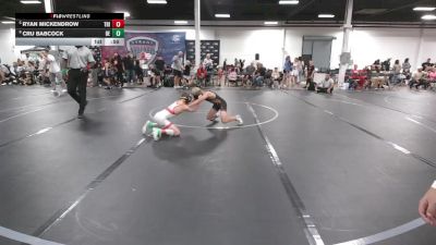 72 lbs Cons. Round 2 - Cru Babcock, Brawler Elite vs Ryan Mickendrow, Triumph