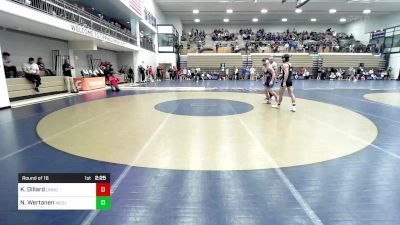 125 lbs Round Of 16 - Keanu Dillard, Unrostered- Stellar vs Nolan Wertanen, Michigan