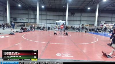 58 lbs Champ. Round 1 - Steele Hendricks, Kuna Klub vs Rucker D`Lerma, McCall Wrestling Club