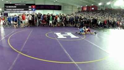 96 lbs Cons. Semis - AJ Bechlem, Eagle Club vs Chase VanPortfliet, Michigan Premier WC