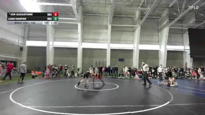 145 lbs Champ. Round 1 - Jon Sagastume, Westlake Wrestling Club vs Liam Harper, Wasatch Wrestling Club