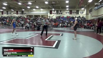 138 lbs Cons. Round 2 - Kale Lyons, Denver vs Enrique Michel, West Liberty