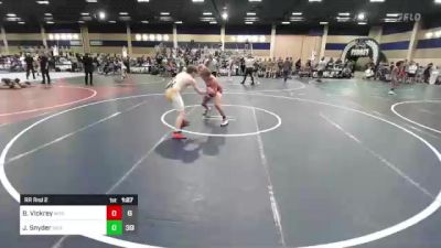 160 lbs Rr Rnd 2 - Brace Vickrey, Wyoming Underground vs Jay Snyder, Silverback