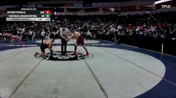 4A 172 lbs Champ. Round 1 - Kameron Simpson, Shiprock vs Cayden Nevarez, Aztec