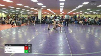 120 lbs Rr Rnd 3 - Ashton Kriss, Steller Trained Hutt Clan HS vs Evan Tolliver, Phoenix Blue HS