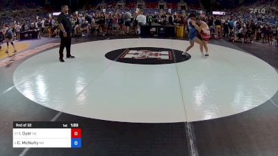 136 lbs Rnd Of 32 - Ireland Dyer, NE vs Corynne McNulty, MA