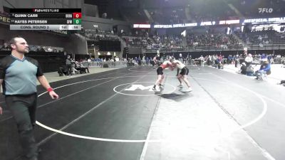 Cons. Round 2 - Hayes Petersen, Sioux Falls Washington vs Quinn Carr, Dell Rapids