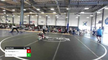 54 lbs Semifinal - Melanny Paniagua, Hotshots vs Sariah Fisher, Alpha Miami Grappling