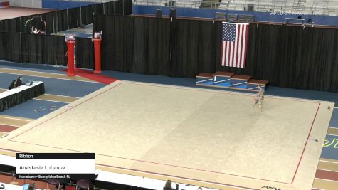 Anastasia Lobanov - Ribbon - 2021 Rhythmic Elite Qualifier