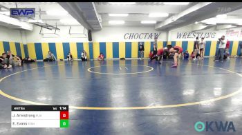 Semifinal - Jaxtyn Armstrong, Plainview Youth Wrestling Club vs Edmund Evans, Standfast OKC