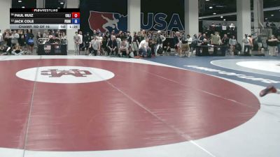 60 kg Champ. Rd Of 16 - Paul Ruiz, California vs Jack Cole, Pennsylvania