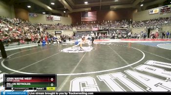 2A 157 lbs Cons. Round 2 - John Wayne West, Water Canyon vs Dillon Reynolds, Beaver