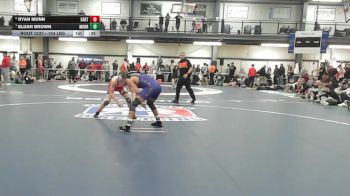 144 lbs Consolation - Ryan Munn, Carthage vs Elijah Brown, Monroe Woodbury