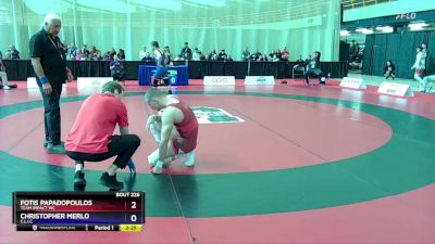 61 kg Semifinal - Fotis Papadopoulos, Team Impact WC vs Christopher Merlo, C.L.I.C