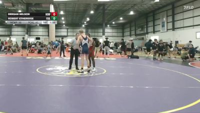 138 lbs Round 1 (4 Team) - Deegan Nelson, NORTH CAROLINA WRESTLING FACTORY vs Robert Etheridge, FCA LYNCHBURG