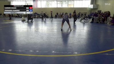 180 lbs Round 3 - Carson Shank, Iowa Western Community College vs Fernanda Ramirez, North Iowa Area CC