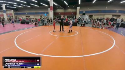 108 lbs Quarterfinal - Amir Jones, Sentinels Wrestling Academy vs Lawrence Hilbert, ONE Wrestling Academy