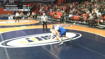 1A 165 lbs Champ. Round 1 - Casey Etheridge, Princeton vs Zayne Zinkgraf, Vandalia