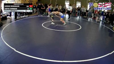 101-107 lbs Round 5 - Aidyn Cornman, Kiski Area vs Adrian Heinemann, Mars