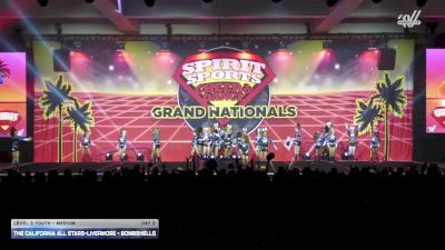The California All Stars-Livermore - Bombshells [2026 L3 Youth - Medium Day 2] 2026 Spirit Sports Grand Nationals